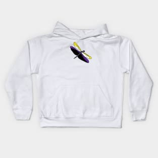 Nonbinary Dragonfly Kids Hoodie